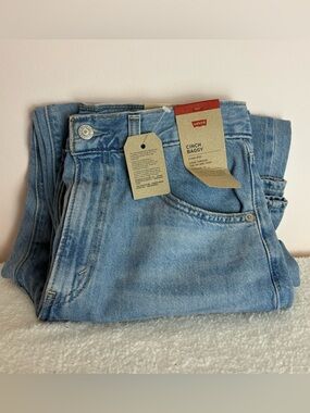 Levi's Cinch Baggy Light Wash Denim Jeans, 28x31 new with tags